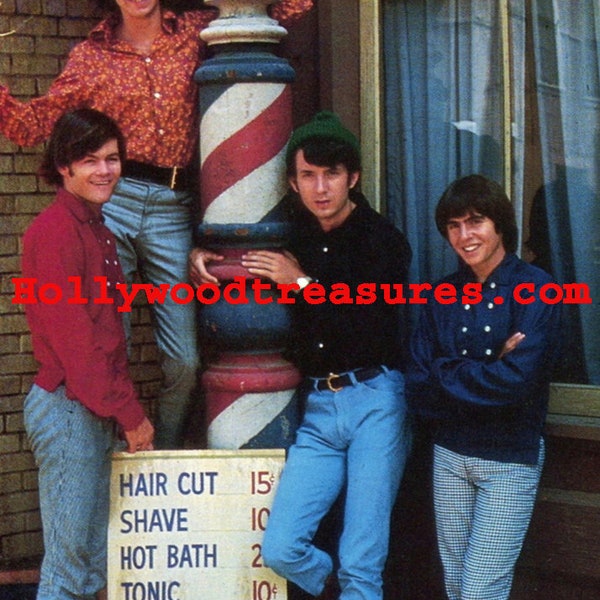 Monkees~Barber~Hair Salon Decor~Spa~Salon~ Print~Photo~16" x 20"