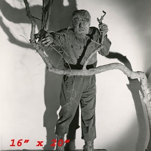 Wolfman~ Universal Horror~Lon Chaney Jr~Horror~Foto~ Poster 40 x 50 cm