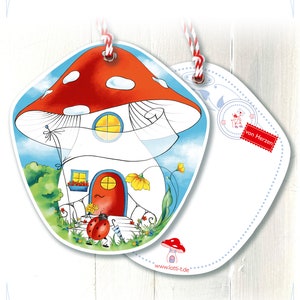 Geschenkanhänger zur Geburt / Taufe / Umzug
