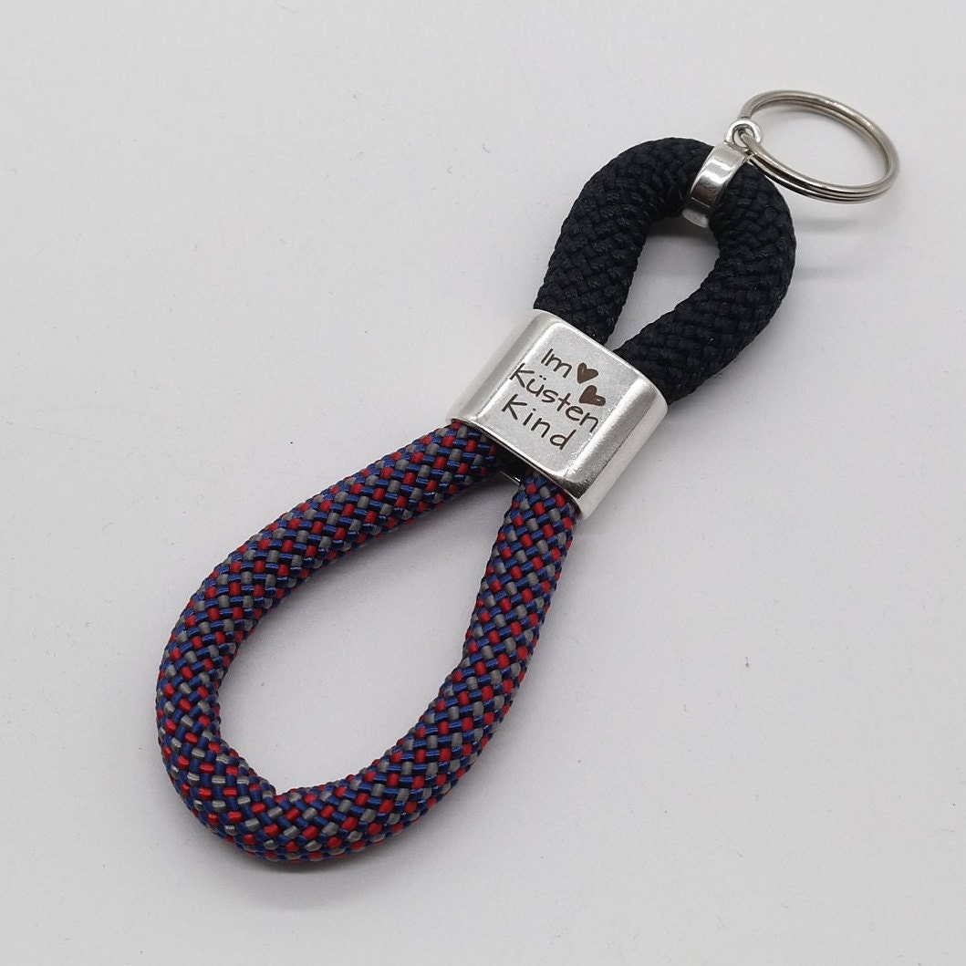 Keychain Sailing Rope Sailing Rope Coastal Child Maritime - Etsy