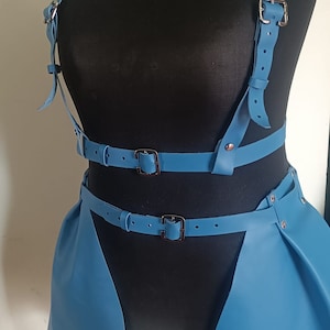 Leather suit for woman