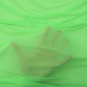 Power Mesh Fabric Neon Green | 60 inch width | 4 Way Stretch Nylon Spandex | Half Yard or 1 Yard | Multiple Colors Available