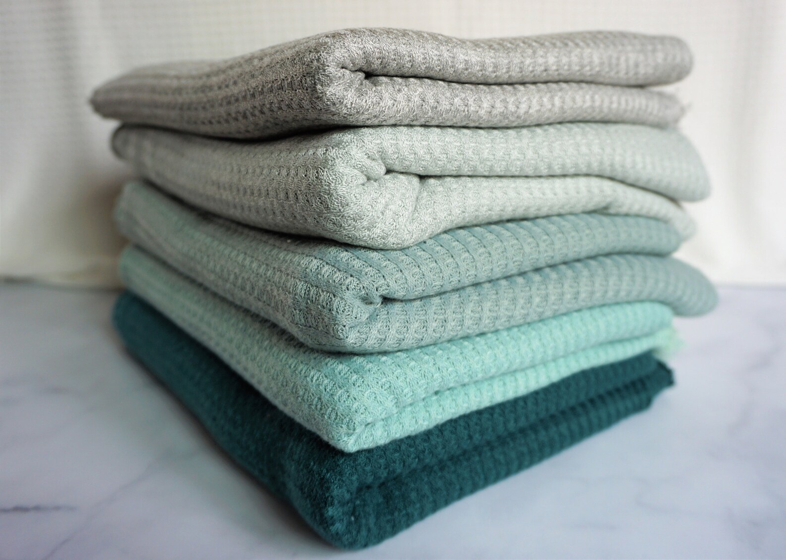 Waffle Knit Fabric- Many Colors | 60 Inch Width | Poly Rayon Spandex ...