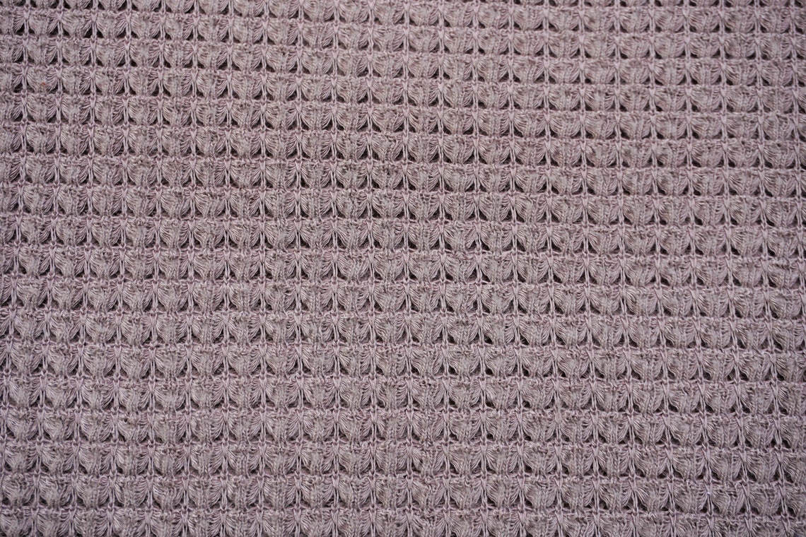 Sweater Knit Waffle Fabric Mauve Taupe Solid 65 inch width | Etsy