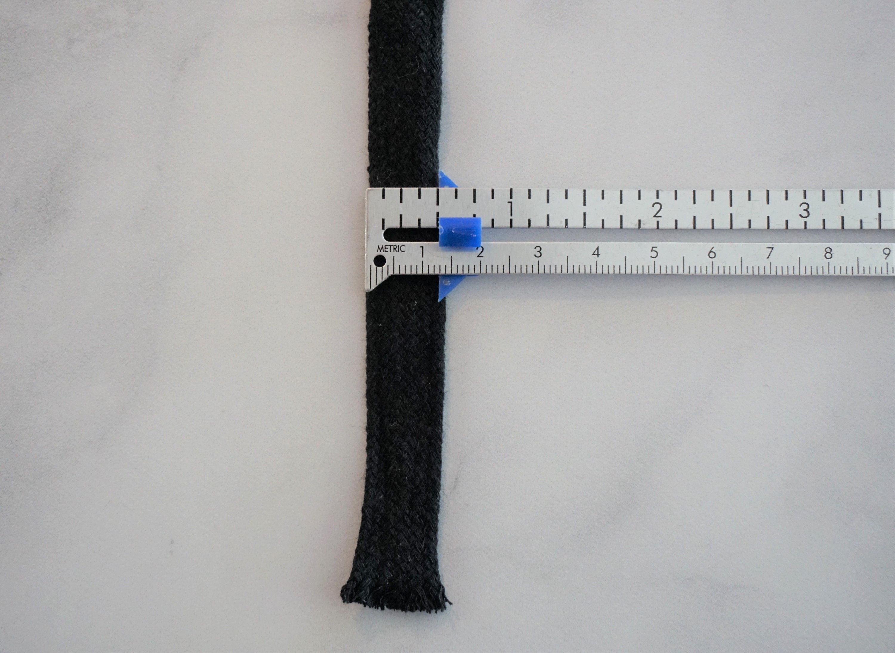 Anrox Supply Co. 3/8 Natural 100% Cotton Flat Cord Drawstring Drawcord (3  Yards)