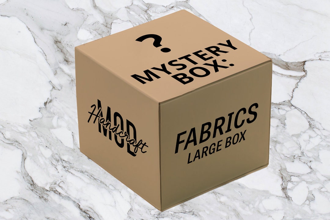 Fabric Mystery Box Bundle Large You Pick Fabric Knits and Wovens 8