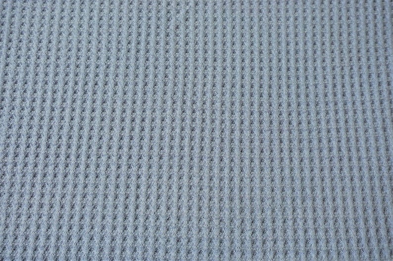 ★22-23FW★KNITTED★SOFT COTTON HEAVY WAFFLE KNIT Cotton Waffle Knit Fabric Solid Plum Purple | 54 Inch Width