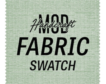 Stoff & Borte Muster oder Muster anfragen | 3"x 3" | Alle Stoffe von ModHandmade | Versand mit Sendungsverfolgung