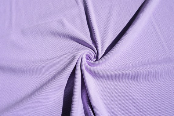 Purple Cotton Lycra Solid Essentials