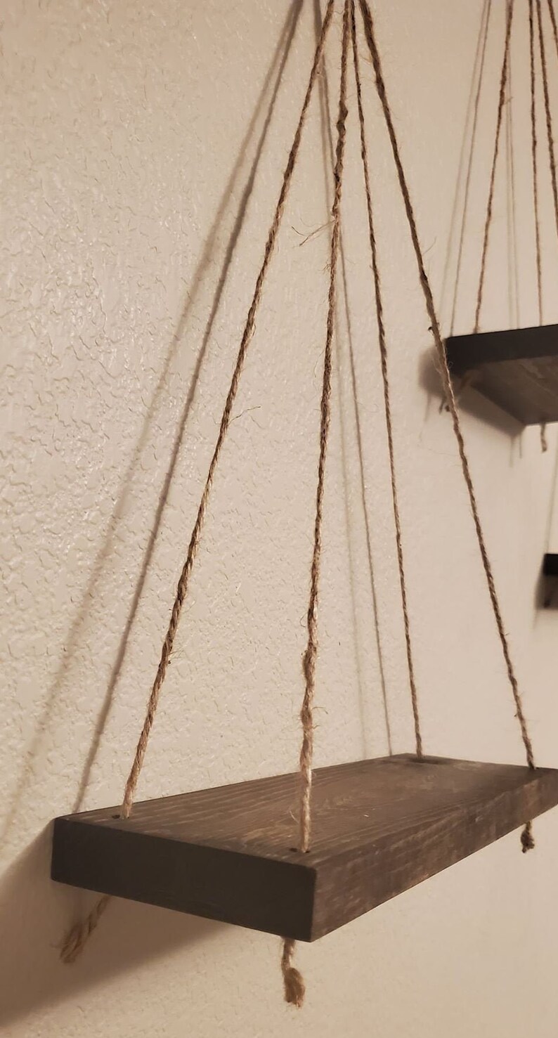 3 Wood Shelves Home Decor Free Shipping Etsy