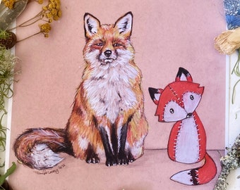 Fox and Friend Prints