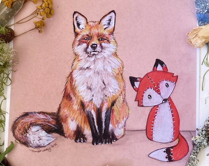 Fox and Friend Prints