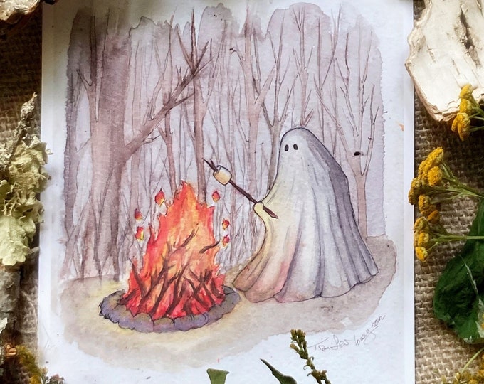 Campfire Ghost Prints