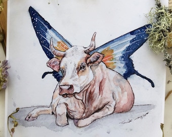 Fairy Cow Prints