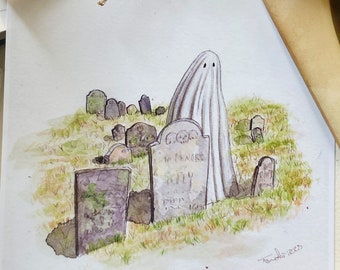 Cemetery Ghost Prints