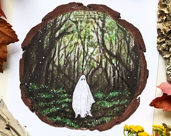 Woodland Ghost Prints