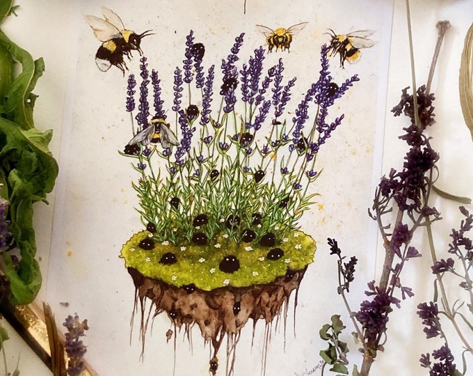 Lavender Spirits Prints