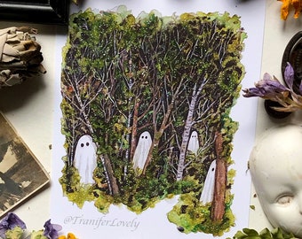 Haunted Forest Prints