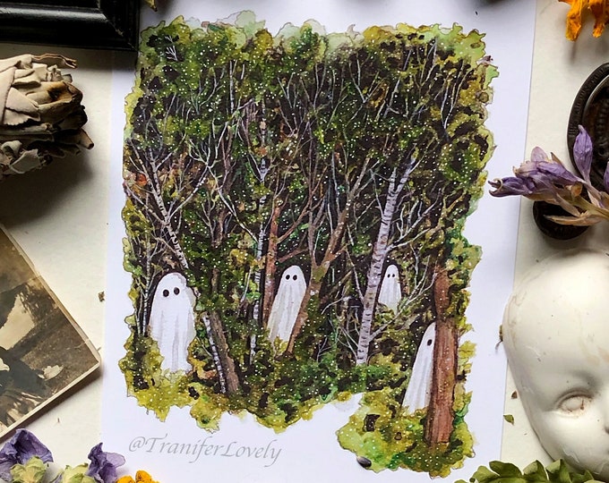 Haunted Forest Prints