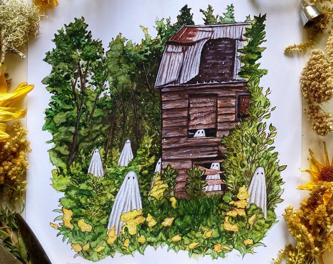 Haunted House Prints