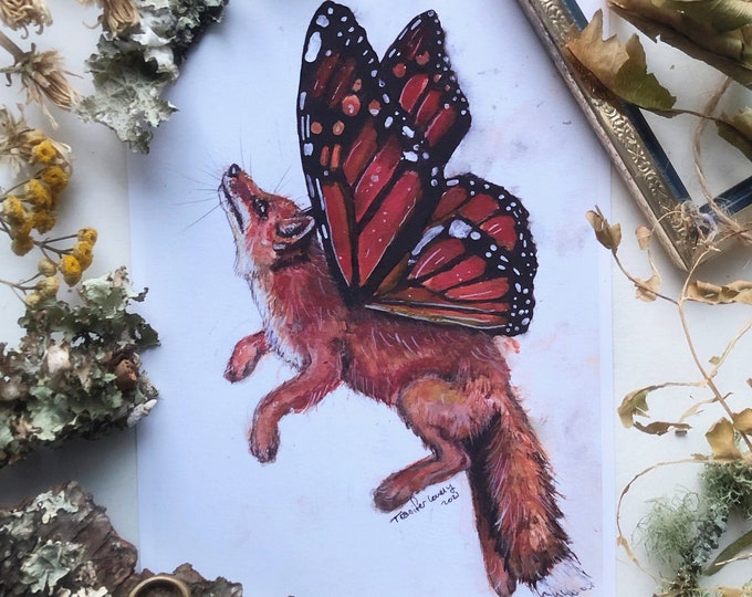 Fairy Fox Prints