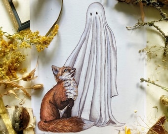 Fox and Ghost Prints