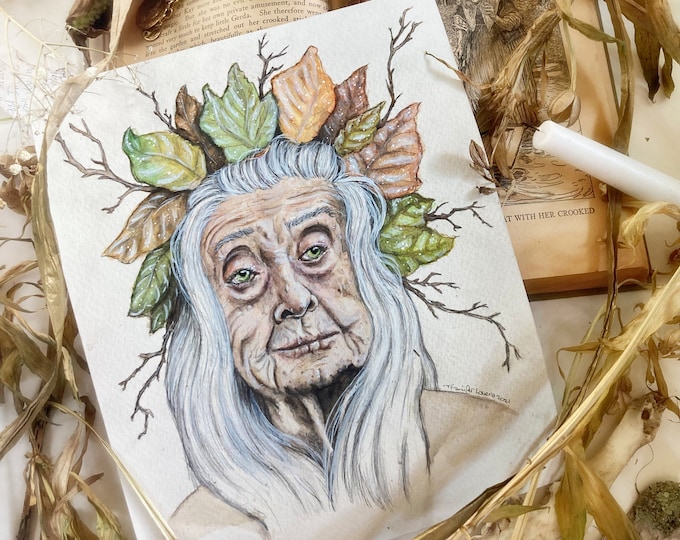 Crone Original Painting