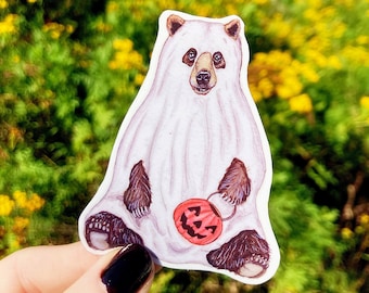 Ghost Bear Stickers