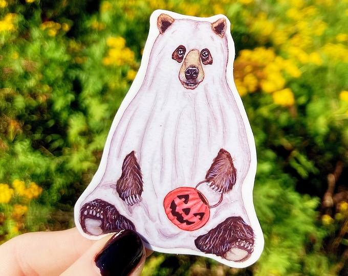 Ghost Bear Stickers