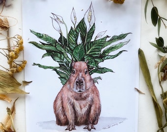 Capybara Prints