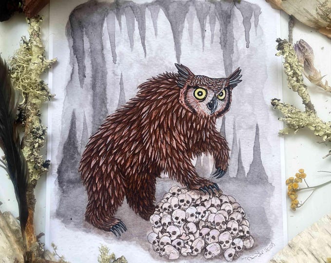 Owlbear Art Prints
