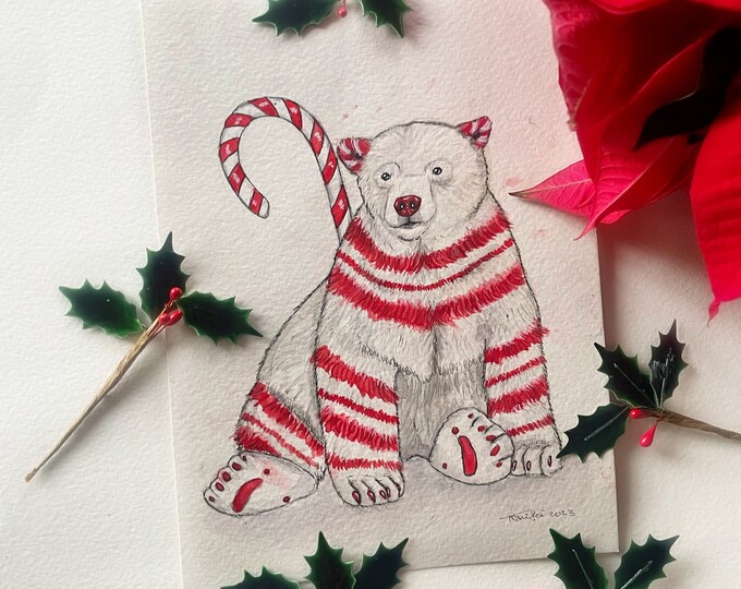 Peppermint Bear Prints