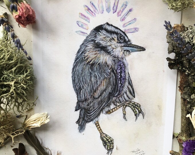 Crystal Bird Prints