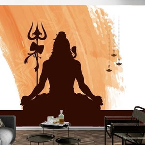 Dikoria Shiva Car Sticker, car Stickers for Car Exterior, Glass