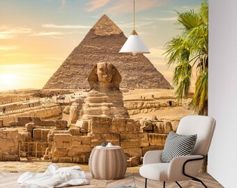 エジプトの装飾、ファラオ、ピラミッド、スフィンクス、ミイラ、壁用