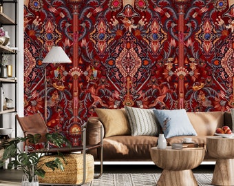 The Big Lebowski Wall Mural Art, Wallpaper Peel And Stick, Removable Decal Self Adhesive Wall Paper,  by Funktasic Walls