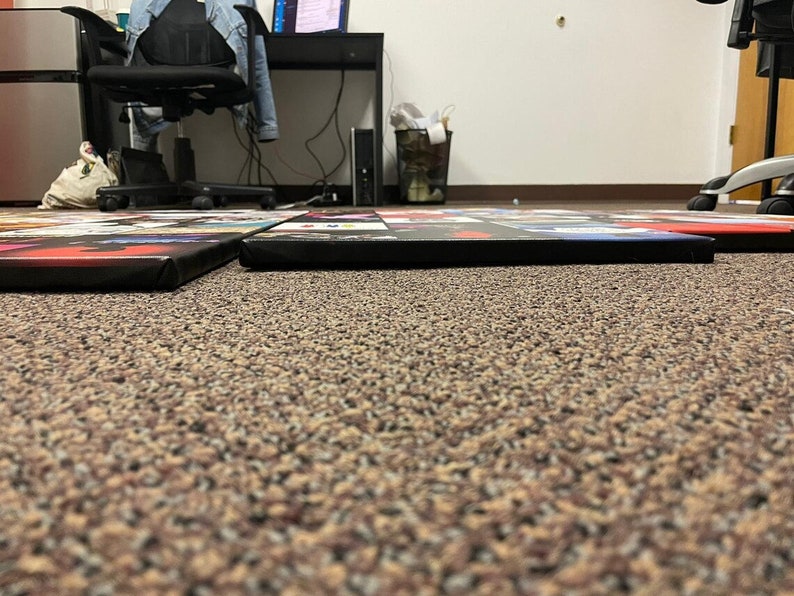 Real Hip Hop Wall Art Framed Rap Canvas Hip Hop Collage Etsy