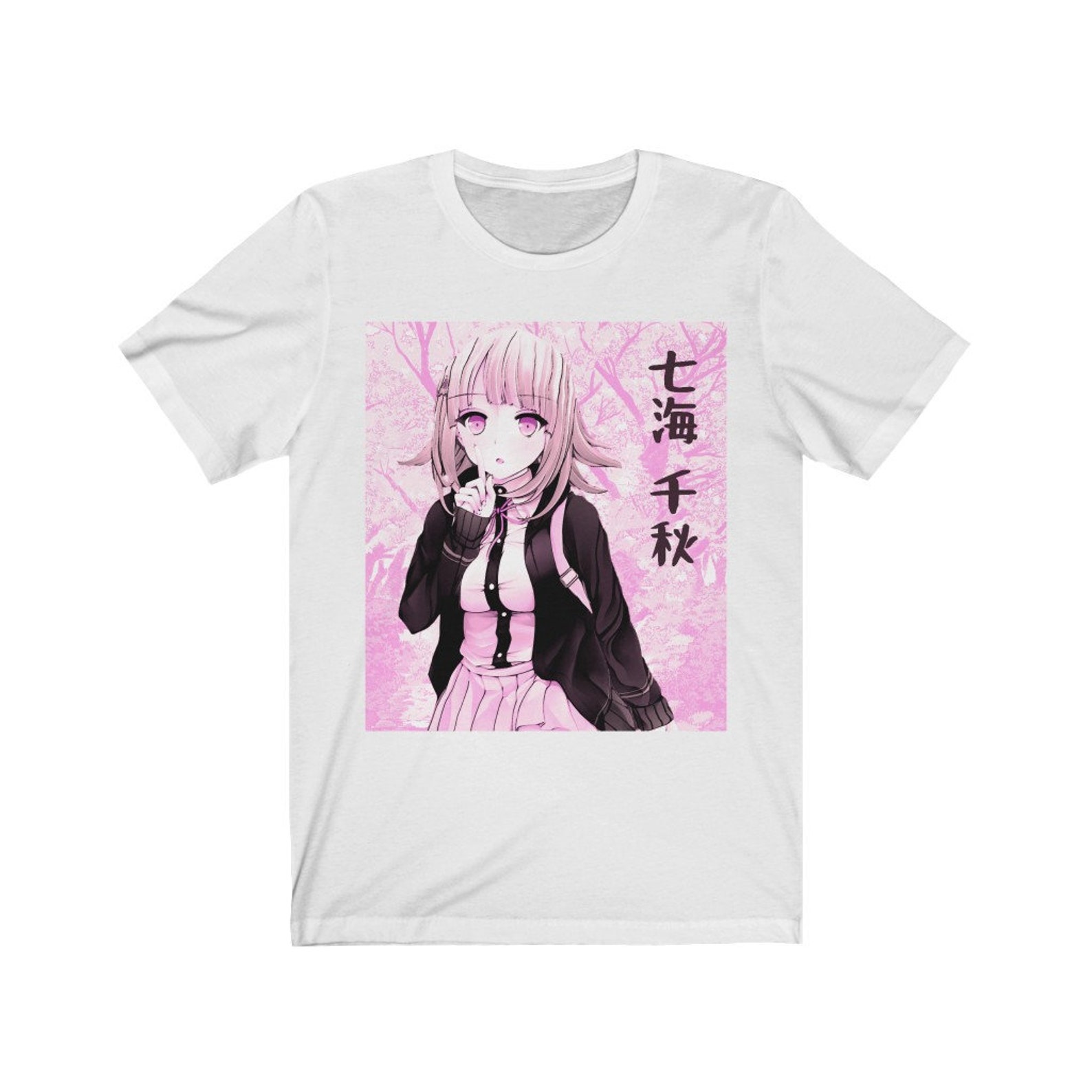 Chiaki Nanami Shirt Danganronpa Anime Aesthetic Vaporwave | Etsy