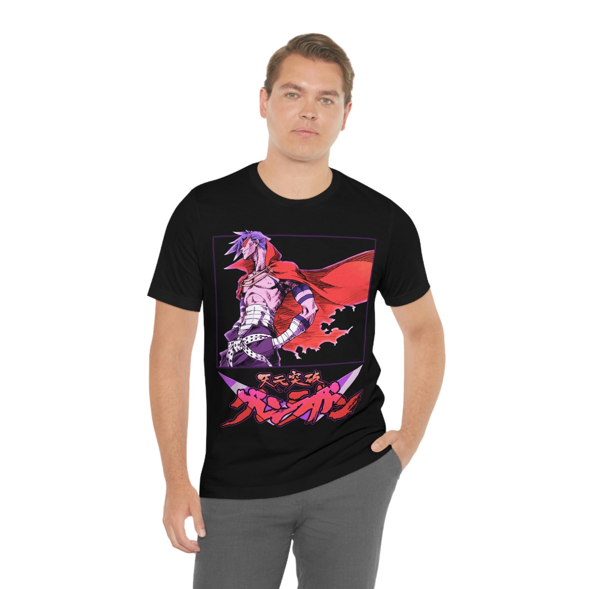 Tengen Toppa Gurren Lagann Red Design Trending Unisex T-Shirt