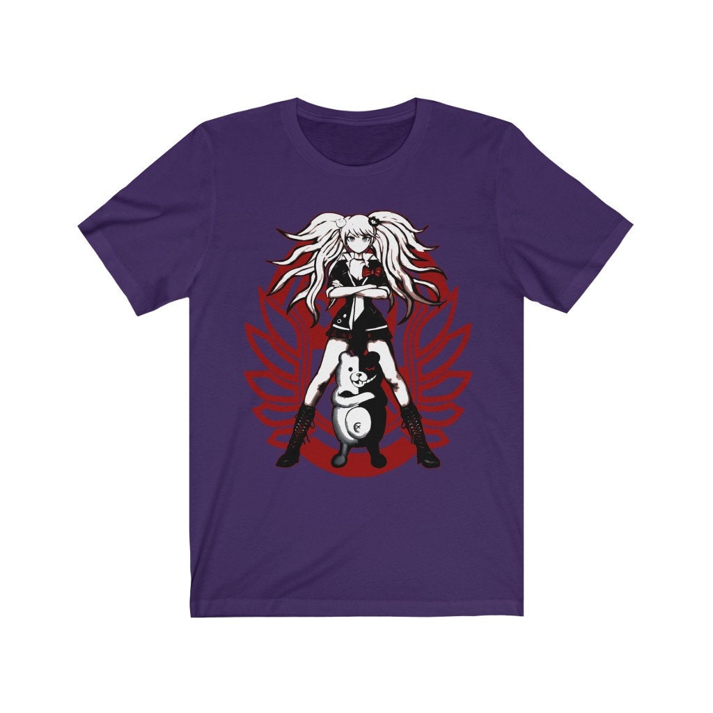  Danganronpa Monokuma Face Anime Tee Shirt Tshirt Unisex Men  Women Girls Boys Black S : Clothing, Shoes & Jewelry