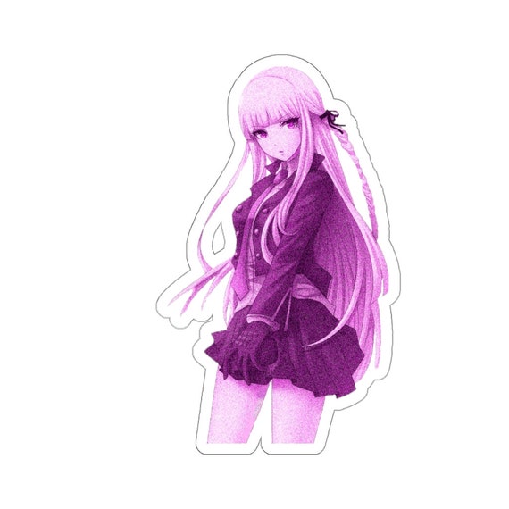 Kyoko Kirigiri Danganronpa V3 Vaporwave Anime Aesthetic Etsy kyoko kirigiri danganronpa v3 vaporwave anime aesthetic kawaii fairy kei manga kiss cut stickers