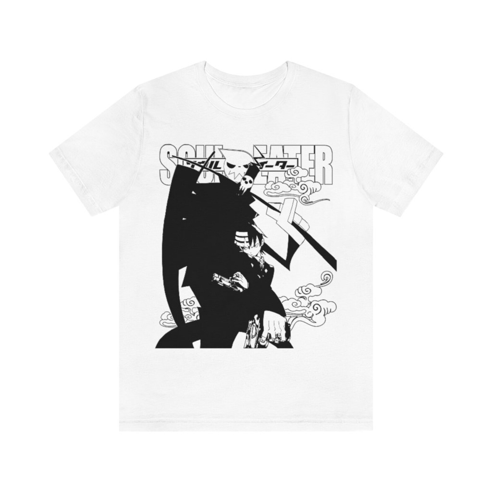 Soul Eater Death the Kid Anime Aesthetic Vaporwave Gothic - Etsy