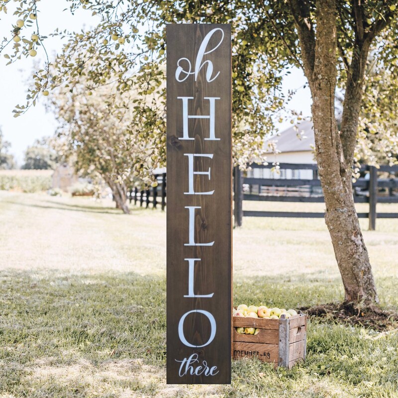 Oh Hello Sign - Etsy