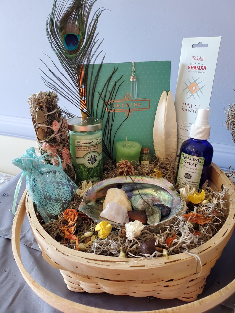 Healing Inspiration Basket Etsy
