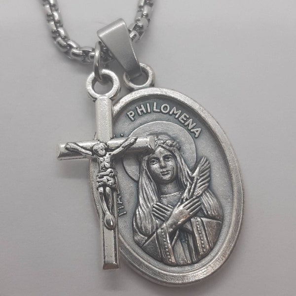 Saint St Philomena Etsy