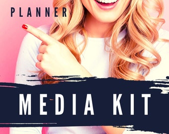 Planner - Media Kit Showcase Your Business - Printable