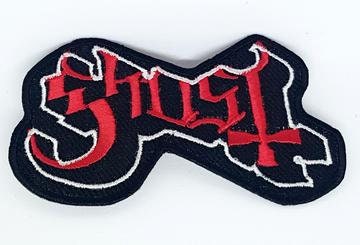 Ghost Sew On Embroidered Patch