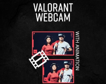 Animated Valorant Webcam Overlay
