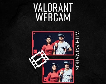Animated Valorant Webcam Overlay