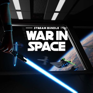 War in Space Stream Package: An Electrifying Streaming Overlay for YouTube, Twitch, Kick, Trovo, and Facebook